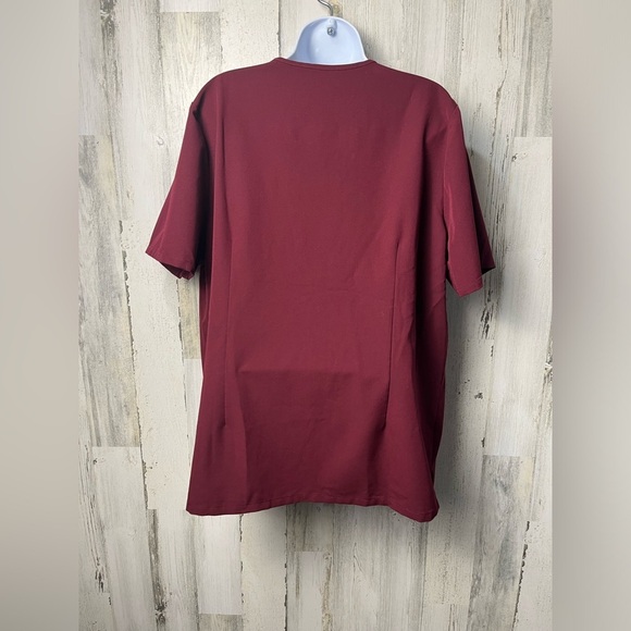 Figs Maroon Catarina One Pocket Scrub Top XXL - Picture 2 of 8